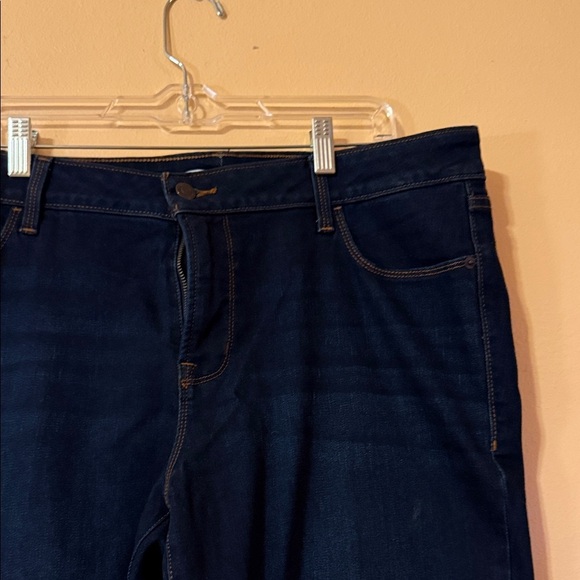 Old Navy Women's Boot Cut Jeans - Dark Blue - Picture 2 of 5